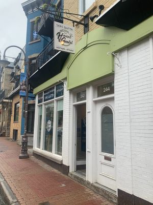 Store Front at Chez Hansel et Gretel in Quebec