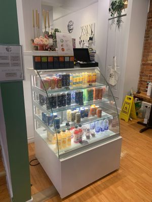 Drink Case at Chez Hansel et Gretel in Quebec