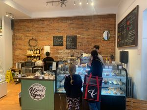 Interior at Chez Hansel et Gretel in Quebec