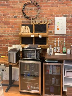 Interior at Chez Hansel et Gretel in Quebec