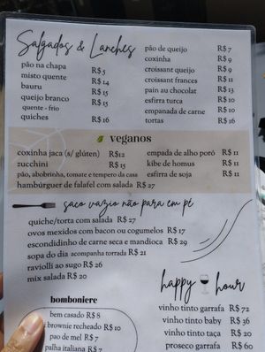 Opçoes at Espaço Café in Sao Paulo