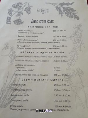 more drinks at VEGGIC in Varna