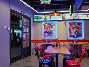 View of inside decor at Ramen Shifu in Mallorca