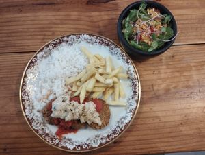 Parmegiana de berinjela at germina bar&cozinha in Araraquara