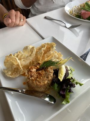 Jackfruit pate   at Satdha Plant Based Thai Kitchen in Santa Monica