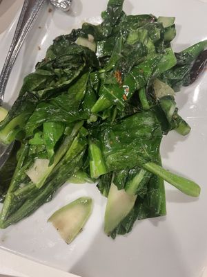 Thai greens  at Satdha Plant Based Thai Kitchen in Santa Monica