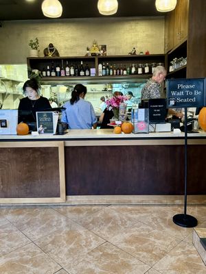 Ordering Counter  at Satdha Plant Based Thai Kitchen in Santa Monica