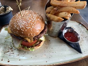 Beyond burger  at Granville in Studio City