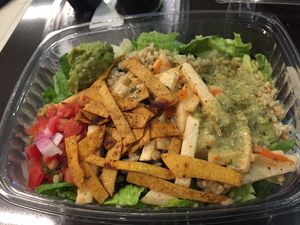 real food salad  at LAX - Real Food Daily - T4 in Los Angeles