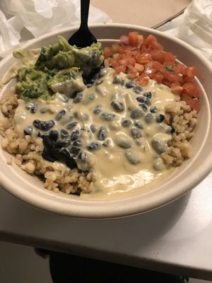 Burrito Bowl at LAX - Real Food Daily - T4 in Los Angeles