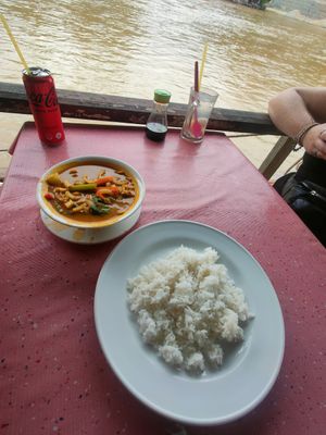 Vegetable Curry at Kuala View Restaurant in Pahang