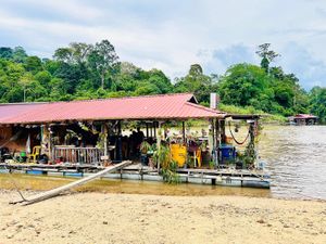 View of the restaurant at Kuala View Restaurant in Pahang