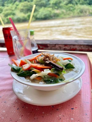 Vegetable Kueh Teow at Kuala View Restaurant in Pahang