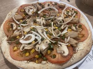 Pizza  at Redbar 24h in Vilanova I La Geltru