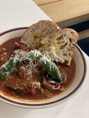 Meatball stew with sourdough bread   at URT 유알티 in Seoul