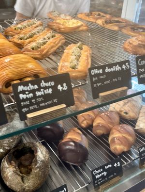 Danish, Salt Butter Bread  at URT 유알티 in Seoul