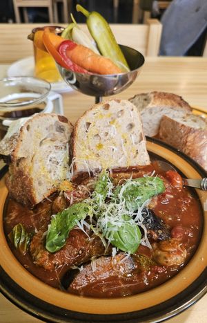 my winter dish!!  meatball tomato stew at URT 유알티 in Seoul