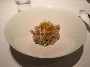 Fried brown rice. at Cantonese en Ken Takase in Tokyo