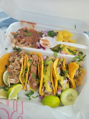 Jackfruit Street Tacos 🌮 😋 #Veganuary at Andaluz in Houston