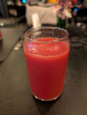 Tropical mix juice at 270 Rooftop in Nairobi