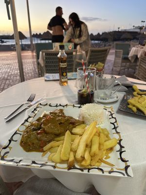   at Bahia Beach in Tenerife