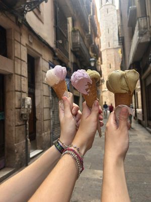  at Gocce di Latte Vegana in Barcelona