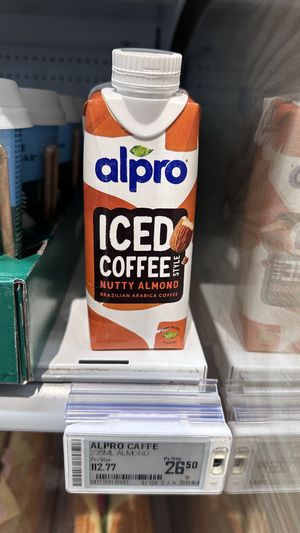 Iced coffee  at LYR - Svalbard Kafé in Longyearbyen