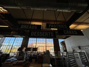 Counter  at Izzio Bakery and Cafe in Denver