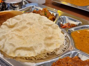 North Indian Talhi at Saravanaa Bhavan in Seoul