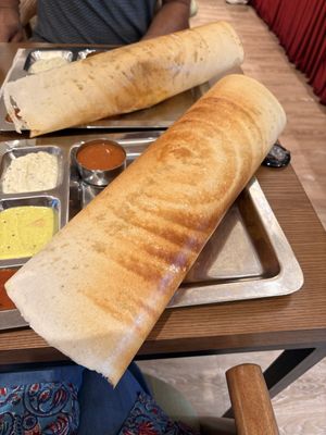   at Saravanaa Bhavan in Seoul