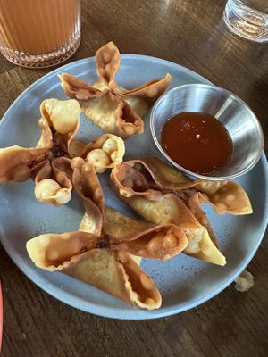 "shrimp" rangoon; yummy sauce!   at Norah - Alberta in Portland