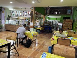 Inside  at Classic Lao Di Fang in Khon Kaen