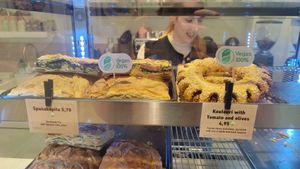 Vegan options ready made at The Seed in Utrecht