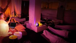 Private or collective sound bath with Andrea at OASIS 28 in Chartres