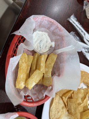 Yuca fríes   at Tia's Tacos in Daytona Beach