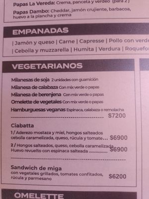 Opciones at La Vereda in Buenos Aires