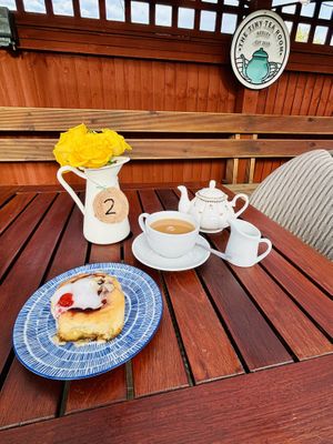   at The Tiny Tea Room in Leeds