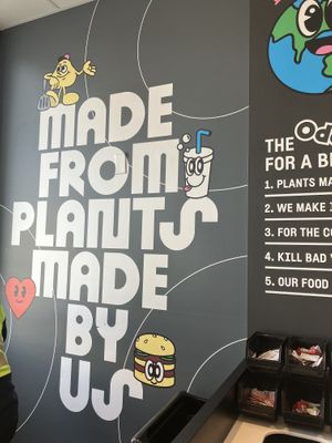   at Odd Burger in Vancouver