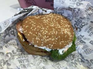   at Odd Burger in Vancouver