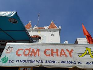 Inside this beautiful old temple at AN LẠC in Ho Chi Minh City