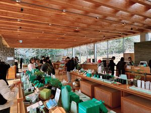   at Osulloc Tea Museum in Jeju