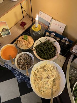 Lunch buffét included in the soupp  at Café St.Clair in Alvesta