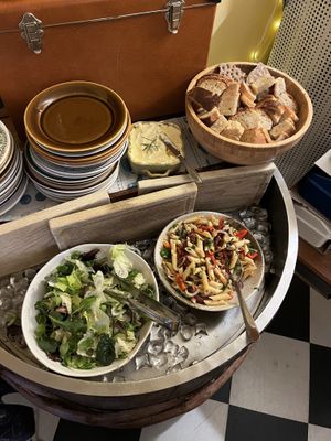 Lunch buffé included in the soupp  at Café St.Clair in Alvesta