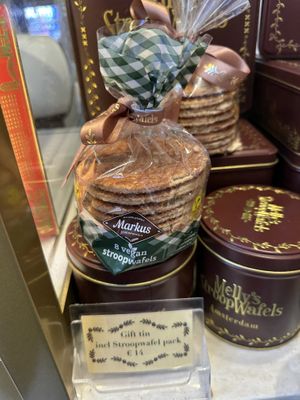   at Melly's StroopWafels in Amsterdam