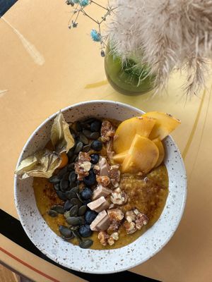 Pumpkin Spice Porridgee  at Café Bauchgefühl  in Cologne