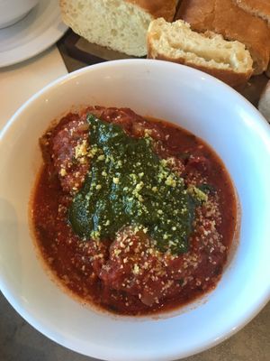 Raw lasagna-made fresh while we waited! at Ittle Litaly in Coral Gables