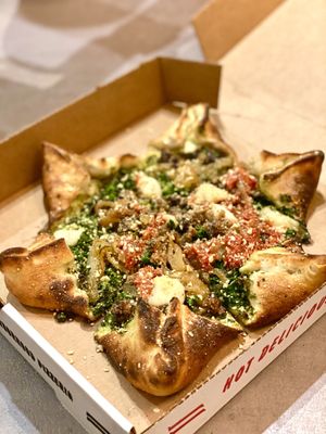 Pizza to go stuffed crust  at Ittle Litaly in Coral Gables