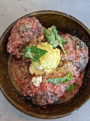 Meatballs at Ittle Litaly in Coral Gables