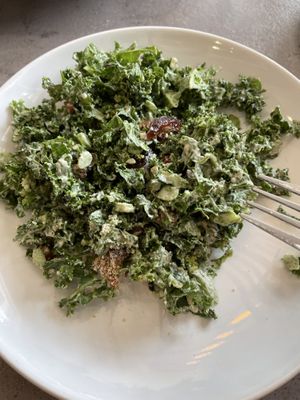 Forgot to take a picture of the salad plate itself , this was my serving  at Ittle Litaly in Coral Gables