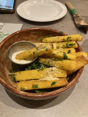 Polenta fries 🍟 😋   at Ittle Litaly in Coral Gables